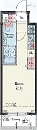 Residence IRUMA ワンルームの間取図画像