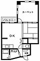 八王子はざま住宅3階6.4万円