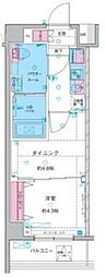 GALICIA中野新井薬師 1DKの間取図画像
