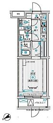 調布市上石原1丁目マンション 1Kの間取図画像