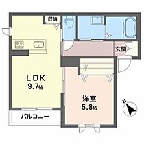 ジ・エクセレンス　Ｙ 0201 ｜ 滋賀県東近江市垣見町166（賃貸アパート1LDK・2階・40.51㎡） その2