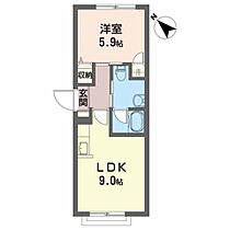 ベガ 102 ｜ 秋田県秋田市御所野元町４丁目13-39（賃貸アパート1LDK・1階・35.00㎡） その2