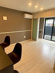 南海高野線 金剛駅 徒歩28分の賃貸アパート 1階1LDKのリビング/ダイニング