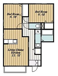 サンクオーレB 1階