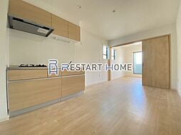 JR東海道・山陽本線 三ノ宮駅 徒歩11分の賃貸アパート 3階1LDKのリビング/ダイニング