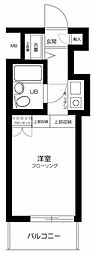 TOP明大前No.3 ワンルームの間取図画像