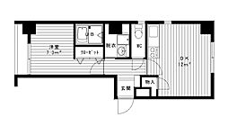 アート今川ビル 1DKの間取図画像