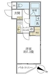 The Shinagawa East Residence 1Kの間取図画像