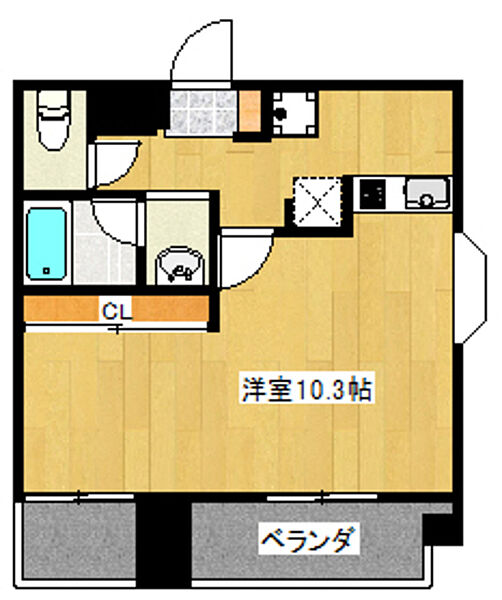 アビテ王子 505｜東京都北区豊島１丁目(賃貸マンション1DK・5階・34.89㎡)の写真 その2