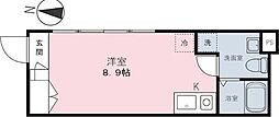 EDIT北池袋 ワンルームの間取図画像
