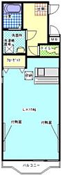 グレースマンション栄 ワンルームの間取図画像
