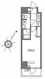 ソラステージ金町 1Kの間取図画像