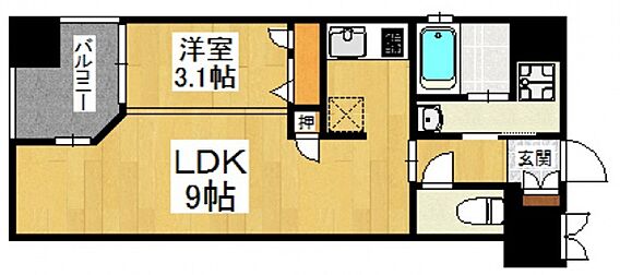 ロールベール博多駅前_間取り_0