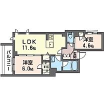 プレミアス 00205 ｜ 千葉県流山市木１丁目20-1（賃貸マンション2LDK・2階・52.68㎡） その2