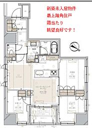 GREENPARK日本橋浜町公園 3LDKの間取図画像