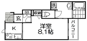 テレザート北山  ｜ 大阪府枚方市北山１丁目（賃貸アパート1K・1階・28.56㎡） その2