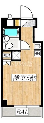 スカイコート高砂３_間取り_0