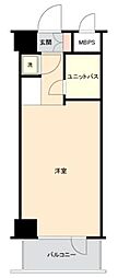 ライオンズマンション新宿御苑前 ワンルームの間取図画像