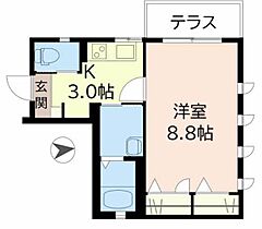 伊丹駅前フレンドマンション 0101 ｜ 兵庫県伊丹市伊丹１丁目7-18（賃貸アパート1K・1階・30.32㎡） その2