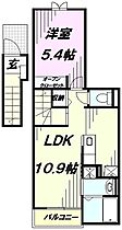 ファイン　ブリーズ  ｜ 埼玉県所沢市大字本郷264-3（賃貸アパート1LDK・2階・41.30㎡） その2