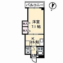 グリーンハウス A0305 ｜ 山口県下関市伊倉本町23-15（賃貸マンション1K・3階・25.73㎡） その2