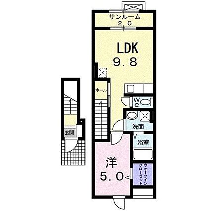 カーサ・カリーノ_間取り_0