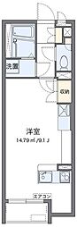 ミランダアルチザン ワンルームの間取図画像