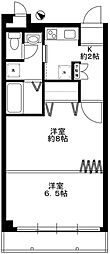 フォレスタパレス 2Kの間取図画像