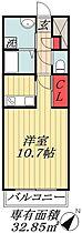 千葉県市川市富浜３丁目（賃貸マンション1K・2階・32.85㎡） その2