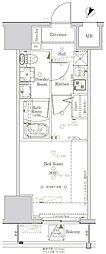 AXASHY's板橋区役所前 1Kの間取図画像