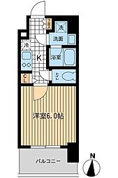 KDXレジデンス大山 1Kの間取図画像