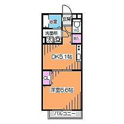 エルメゾン長曽根 1階/-