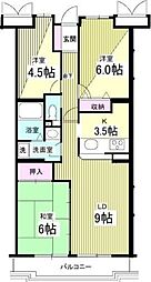 アーバン・ヒルズ21 3LDKの間取図画像