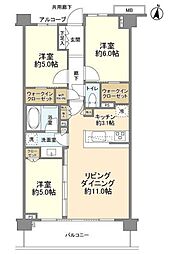 シティハウス平間ステーションコート 3LDKの間取図画像