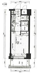 GrandTruth桜台駅前 1Kの間取図画像
