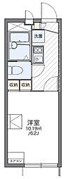 ベルホープ 1Kの間取図画像
