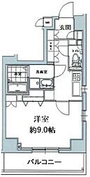 アイル秋葉原・EAST 1Kの間取図画像
