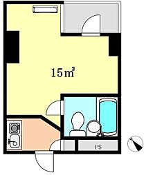 クラッシー久米川 ワンルームの間取図画像