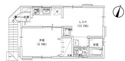ハイツ石倉 1LDKの間取図画像