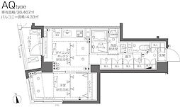 ZOOM大塚 1DKの間取図画像