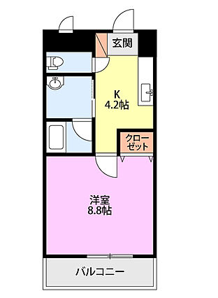 コンコース東堀_間取り_0