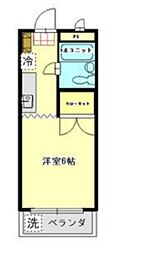 アーバンライフ 1Kの間取図画像