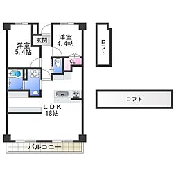 セゾンアルビレオ 4階
