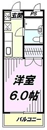ジュネスいずみ 1Kの間取図画像