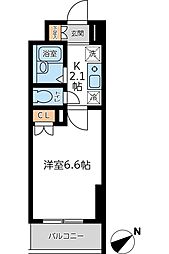 ラクラス杉並方南町 1Kの間取図画像