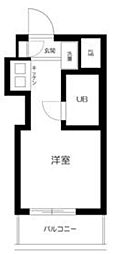 TOP本郷 ワンルームの間取図画像
