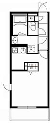 リブリ・ローズガーデン 1Kの間取図画像