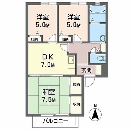 ノースサンティーナ_間取り_0