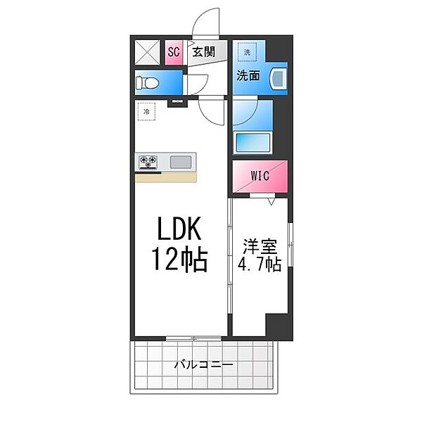 仮称)向陵東町1丁PJ ｜大阪府堺市堺区向陵東町１丁(賃貸マンション1LDK・10階・40.04㎡)の写真 その2