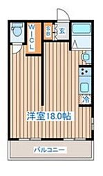 TMビル ワンルームの間取図画像